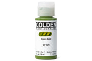 Golden - Golden Fluid Acrylics, Green Gold - St. Louis Art Supply