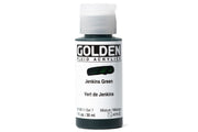 Golden - Golden Fluid Acrylics, Jenkins Green - St. Louis Art Supply