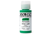 Golden - Golden Fluid Acrylics, Permanent Green Light - St. Louis Art Supply