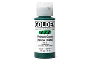 Golden - Golden Fluid Acrylics, Phthalo Green (Yellow Shade) - St. Louis Art Supply