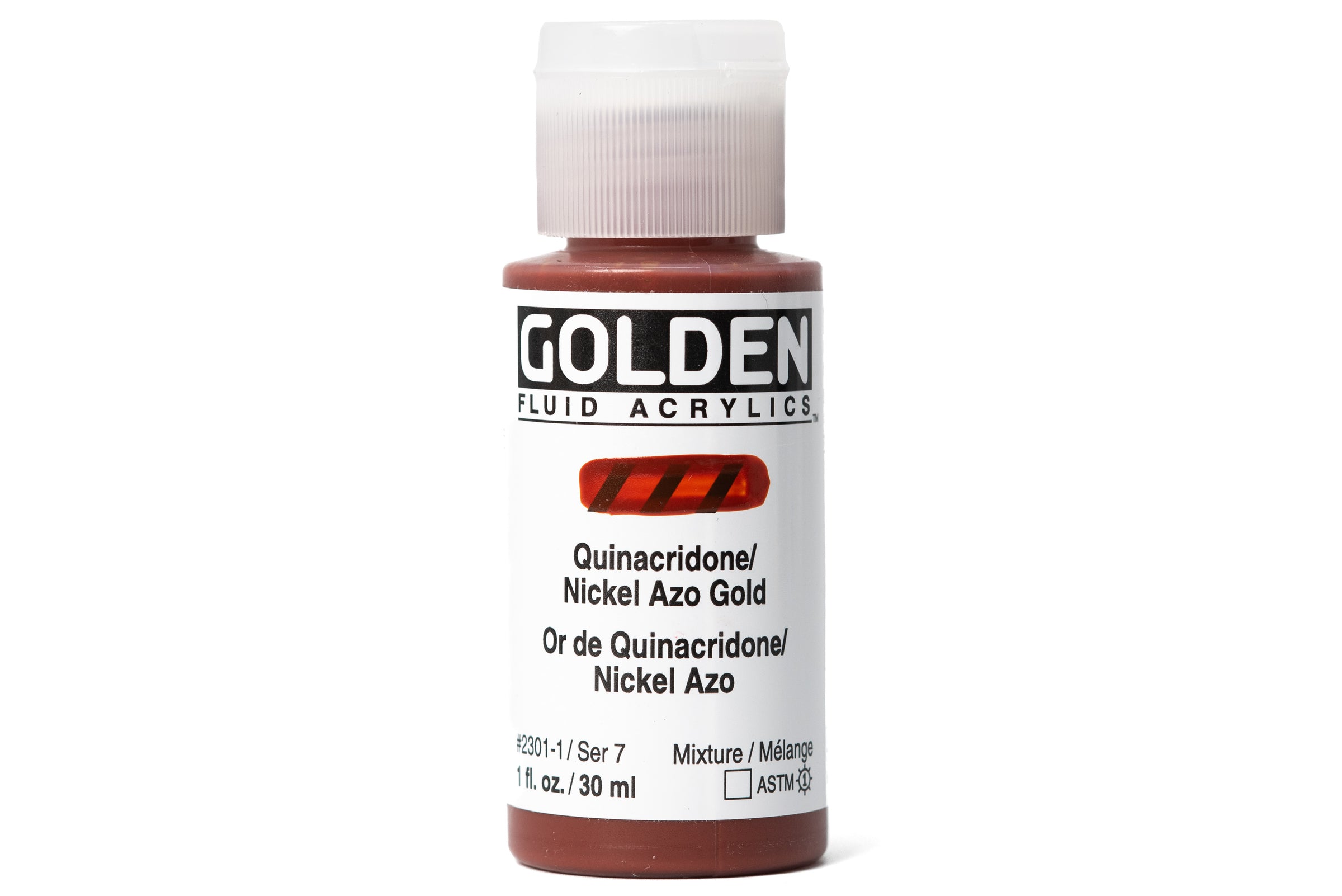 Golden Fluid Acrylic - Quinacridone Magenta 4 oz.