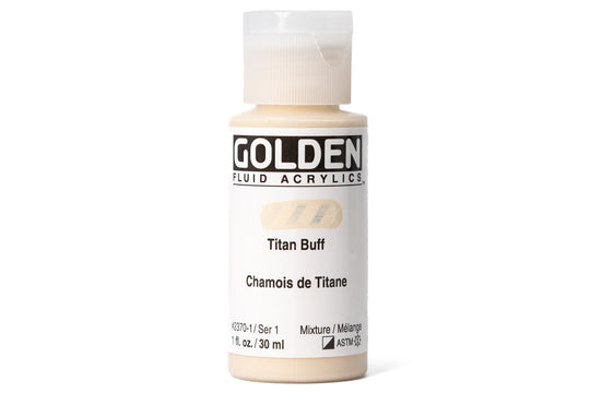 Golden - Golden Fluid Acrylics, Titan Buff - St. Louis Art Supply