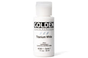 Golden - Golden Fluid Acrylics, Titanium White - St. Louis Art Supply