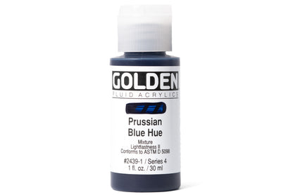 Golden - Golden Fluid Acrylics, Prussian Blue Hue - St. Louis Art Supply