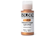 Golden - Golden Fluid Acrylics, Iridescent Copper Light (Fine) - St. Louis Art Supply