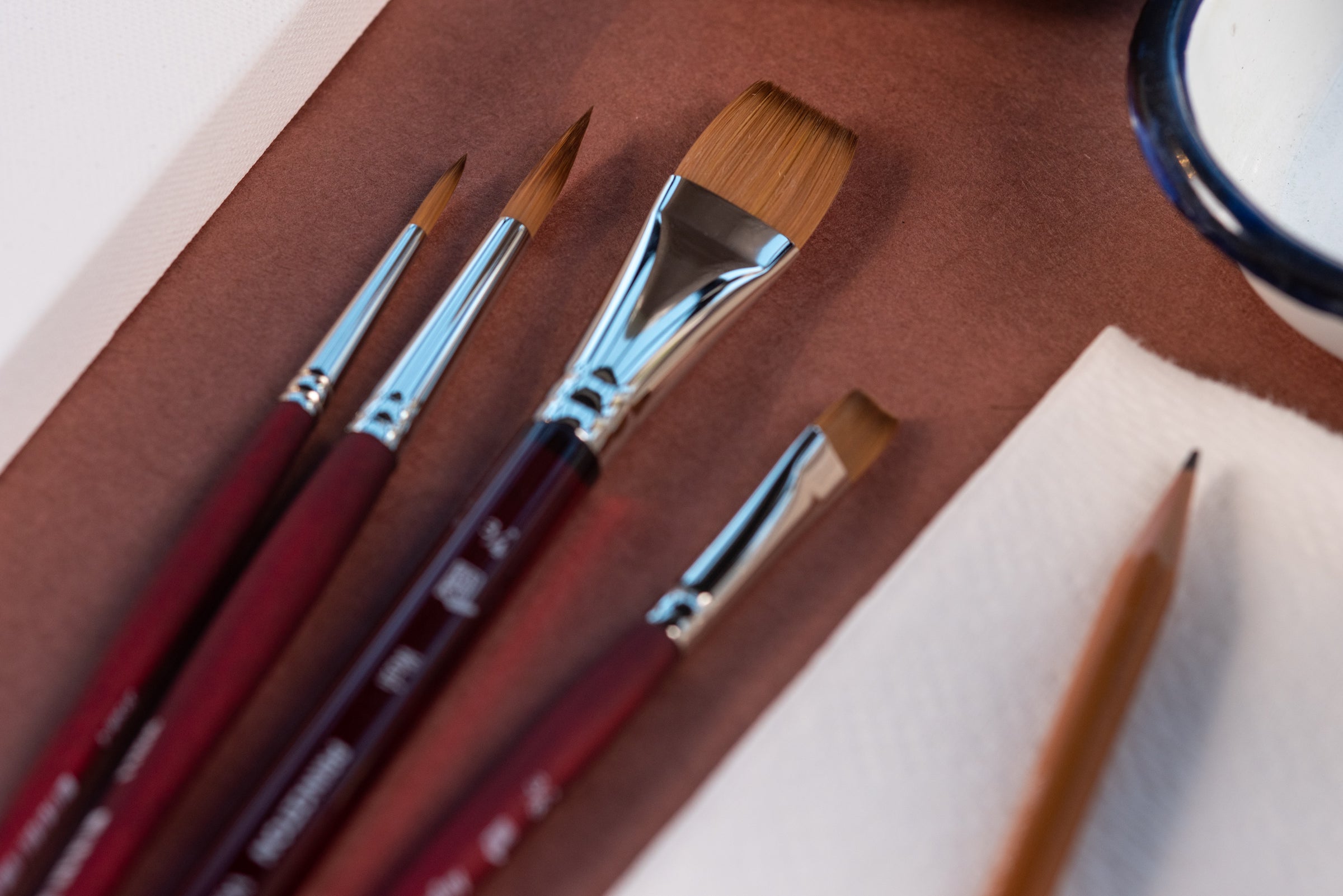 Princeton Velvetouch™ Flat Shader Brushes – Hues Art Supply