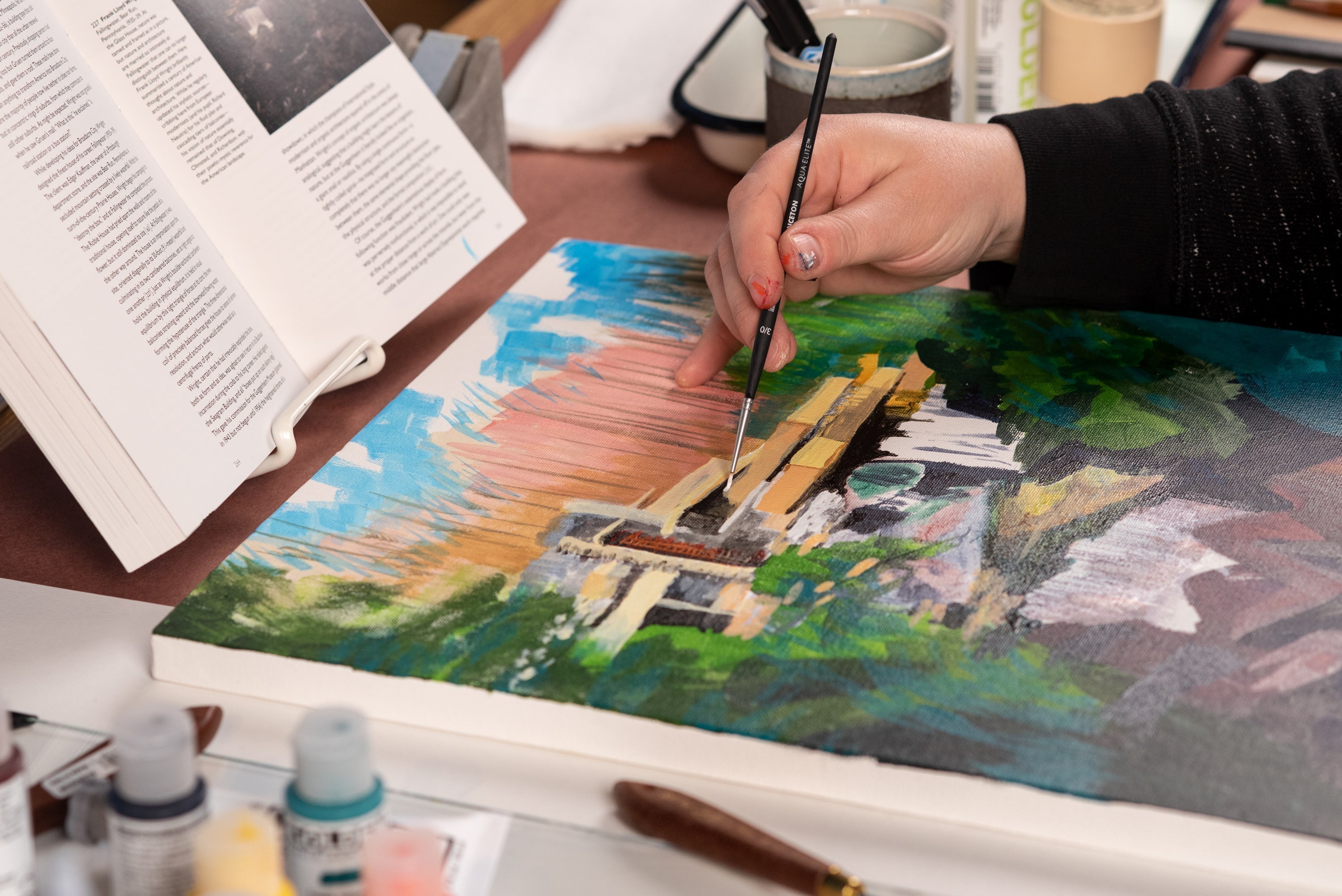 Golden - Golden Fluid Acrylics, Burnt Sienna - St. Louis Art Supply