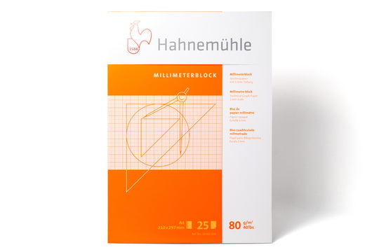 Hahnemühle - Millimeterblock Graph Paper, A4 - St. Louis Art Supply