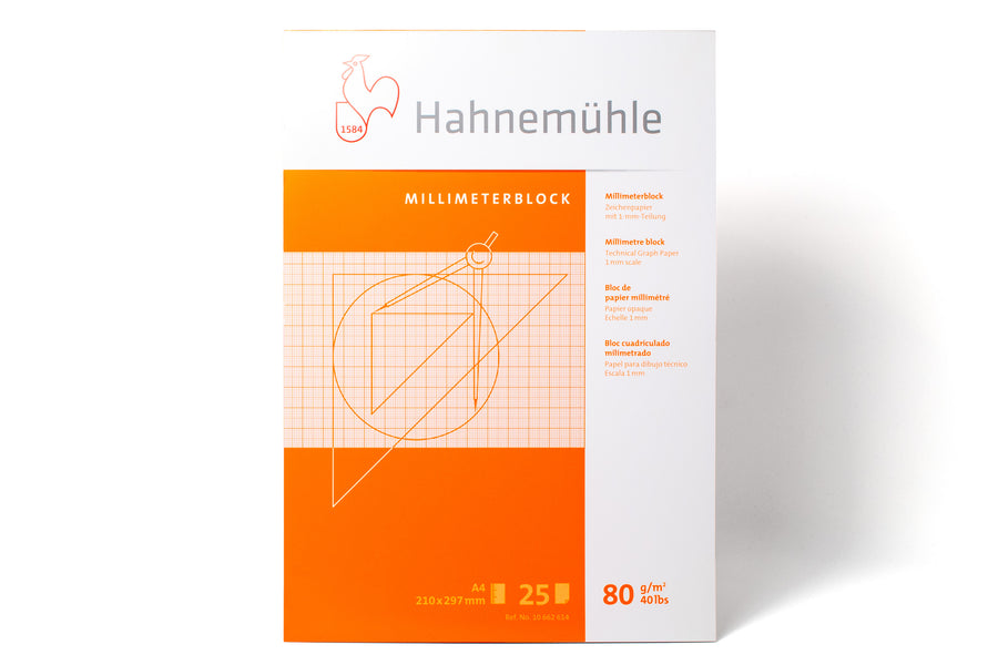 Hahnemühle - Millimeterblock Graph Paper, A4 - St. Louis Art Supply