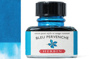 J. Herbin - J. Herbin Fountain Pen Ink, Bleu Pervenche, 30 mL - St. Louis Art Supply