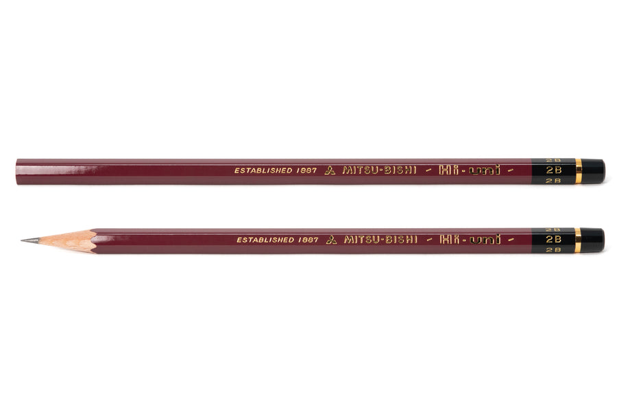 Mitsubishi Pencil Co. - Hi-Uni Pencil, 2B - St. Louis Art Supply