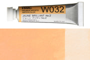 Holbein - Holbein Artists' Watercolors, 5 mL, Jaune Brilliant #2 (W032) - St. Louis Art Supply