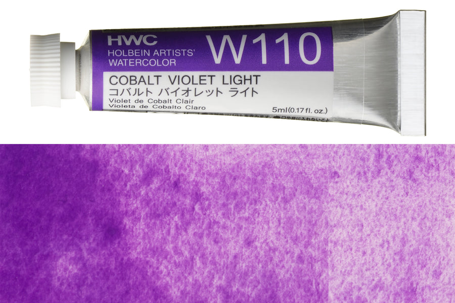 Holbein - Holbein Artists' Watercolors, 5 mL, Cobalt Violet Light (W110) - St. Louis Art Supply