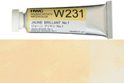 Holbein - Holbein Artists' Watercolors, 15 mL, Jaune Brilliant #1 (W231) - St. Louis Art Supply