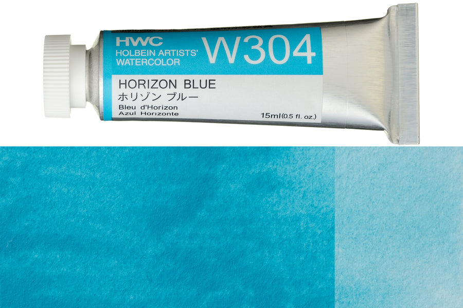 Holbein - Holbein Artists' Watercolors, 15 mL, Horizon Blue (W304) - St. Louis Art Supply