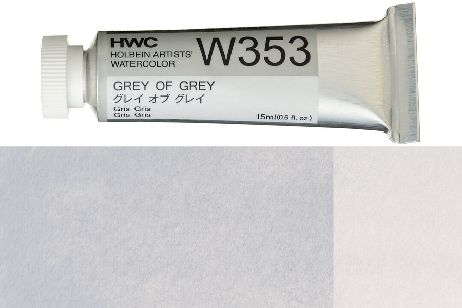 Holbein - Holbein Artists' Watercolors, 15 mL, Grey of Grey (W353) - St. Louis Art Supply