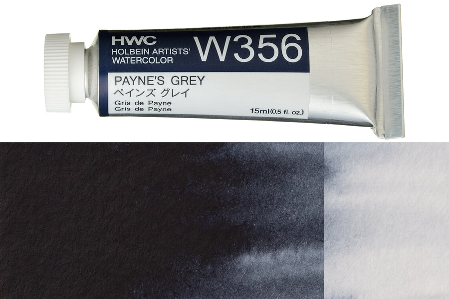 Holbein - Holbein Artists' Watercolors, 15 mL, Payne's Grey (W356) - St. Louis Art Supply