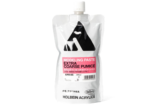 Holbein - Acrylic Modeling Paste, Extra Coarse Pumice, 300 mL - St. Louis Art Supply