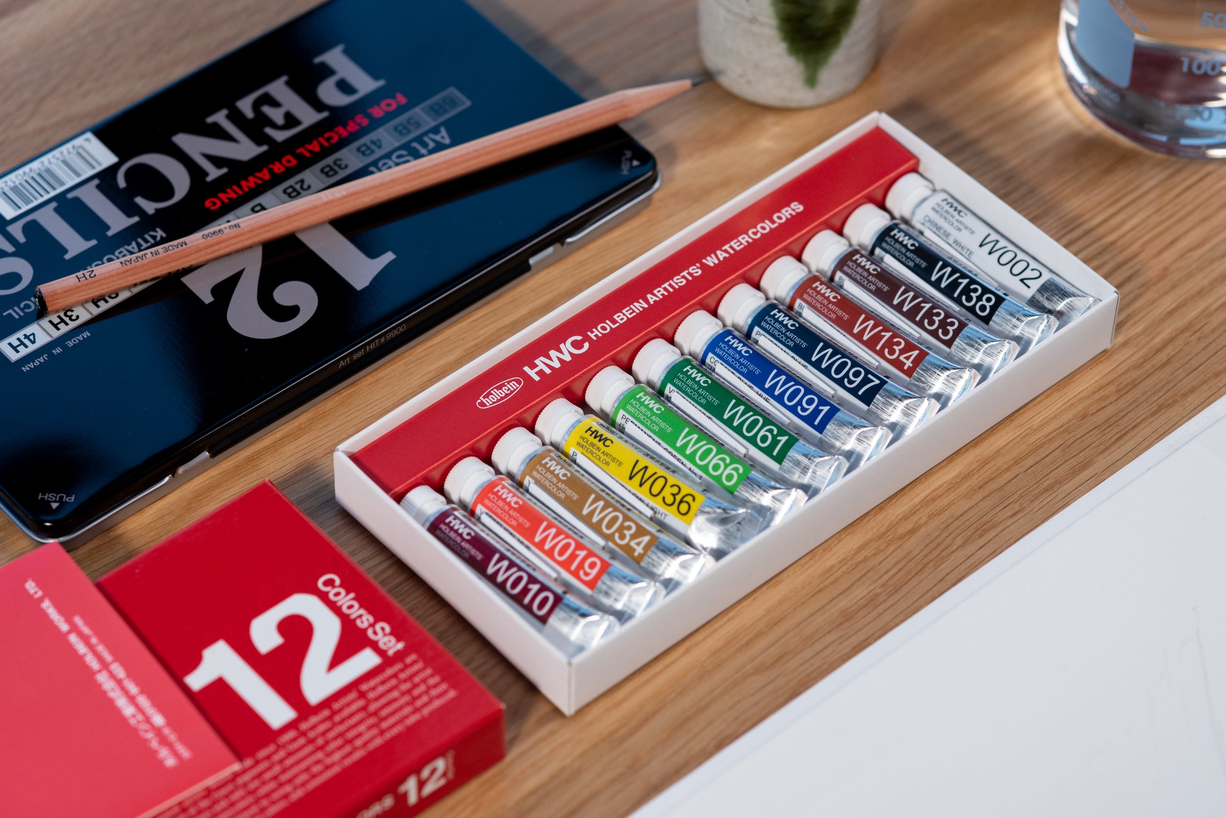 Holbein Artists' Watercolors, 15 mL, Set of 12 – St. Louis Art Supply
