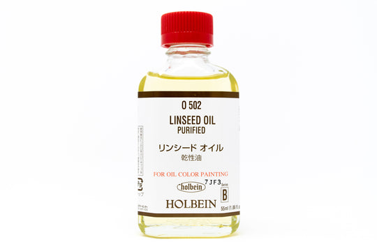 Holbein - Linseed Oil Purified, 55 mL - St. Louis Art Supply
