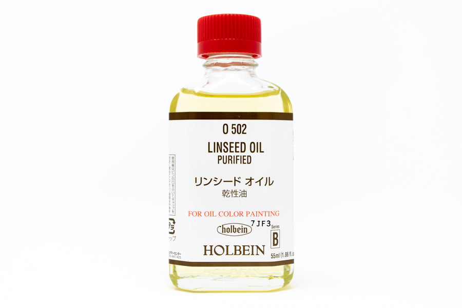 Holbein - Linseed Oil Purified, 55 mL - St. Louis Art Supply