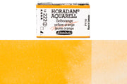 Schmincke - Horadam Watercolor Full Pan, #222 Yellow Orange - St. Louis Art Supply