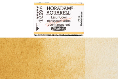 Schmincke - Horadam Watercolor Full Pan, #657 Transparent Ochre - St. Louis Art Supply