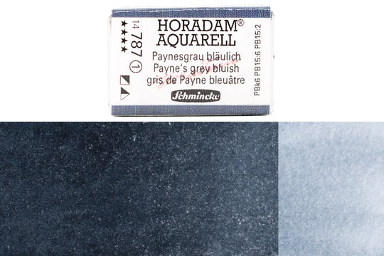 Schmincke - Horadam Watercolor Full Pan, #787 Payne's Grey Bluish - St. Louis Art Supply