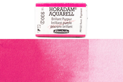Schmincke - Horadam Watercolor Full Pan, #930 Brilliant Purple - St. Louis Art Supply