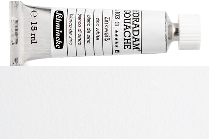Schmincke - Horadam Gouache, 15 mL, #103 Zinc White - St. Louis Art Supply