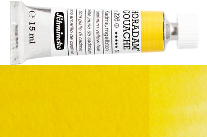 Schmincke - Horadam Gouache, 15 mL, #226 Cadmium Yellow Hue - St. Louis Art Supply