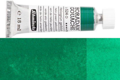 Schmincke - Horadam Gouache, 15 mL, #524 Helio Green Yellowish - St. Louis Art Supply