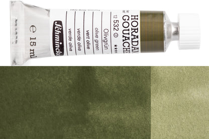 Schmincke - Horadam Gouache, 15 mL, #532 Olive Green - St. Louis Art Supply