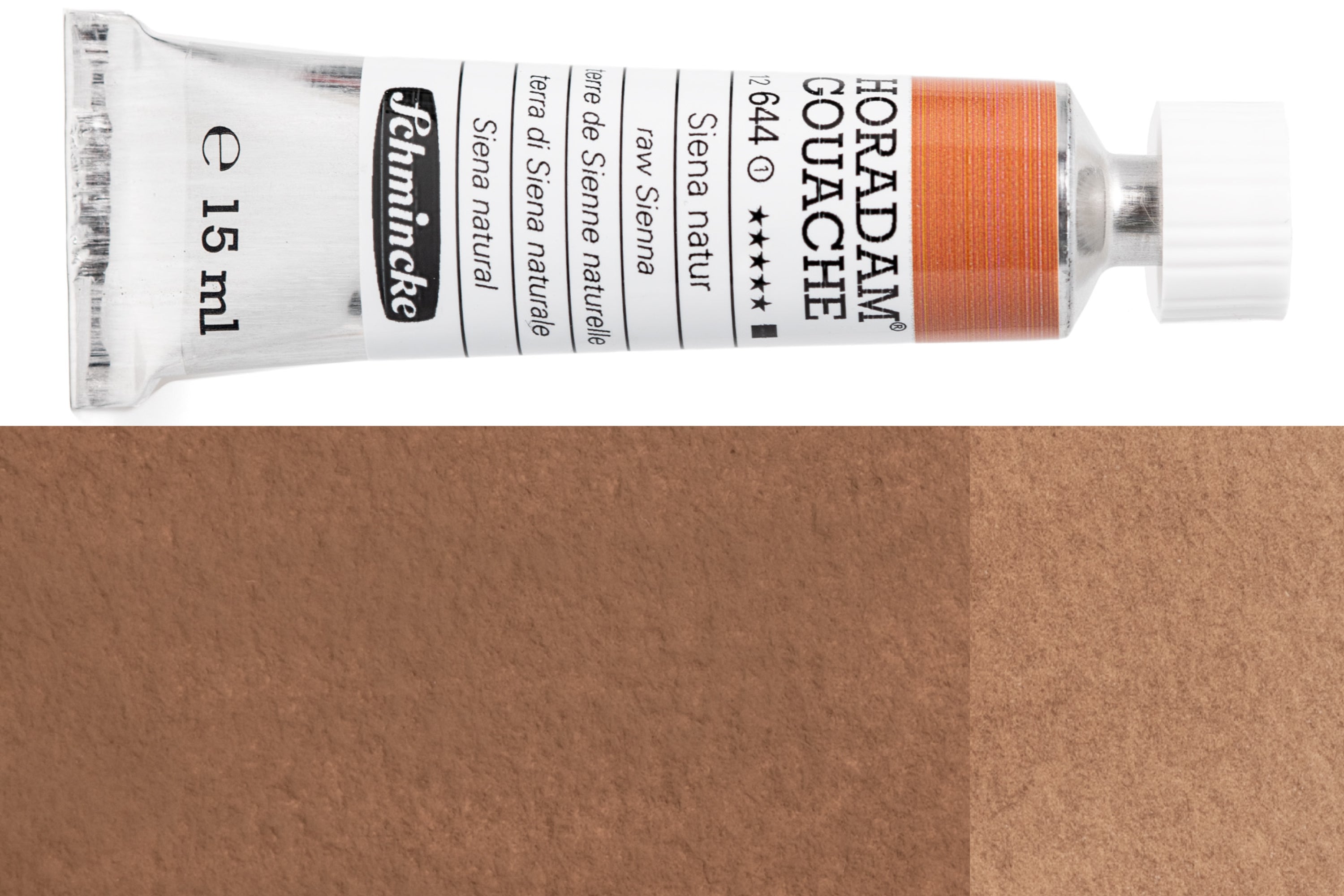 Schmincke - Horadam Gouache, 15 mL, #644 Raw Sienna - St. Louis Art Supply