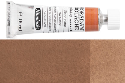Schmincke - Horadam Gouache, 15 mL, #644 Raw Sienna - St. Louis Art Supply