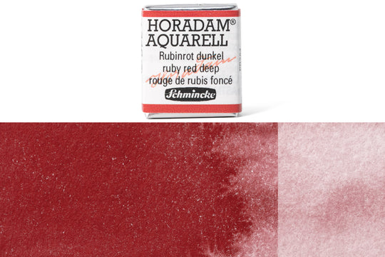 Horadam Watercolor Full Pan, #351 Ruby Red – St. Louis Art Supply
