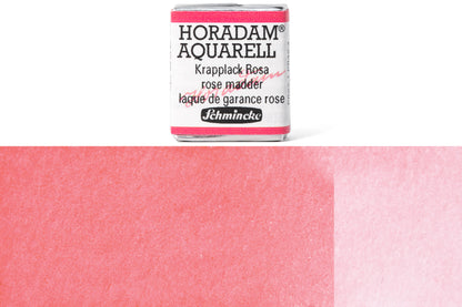 Schmincke - Horadam Watercolor Half Pan, #356 Rose Madder - St. Louis Art Supply