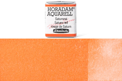 Schmincke - Horadam Watercolor Half Pan, #359 Saturn Red - St. Louis Art Supply