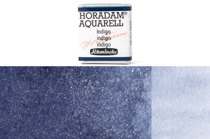 Schmincke - Horadam Watercolor Half Pan, #485 Indigo - St. Louis Art Supply
