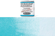 Schmincke - Horadam Watercolor Half Pan, #509 Cobalt Turquoise - St. Louis Art Supply
