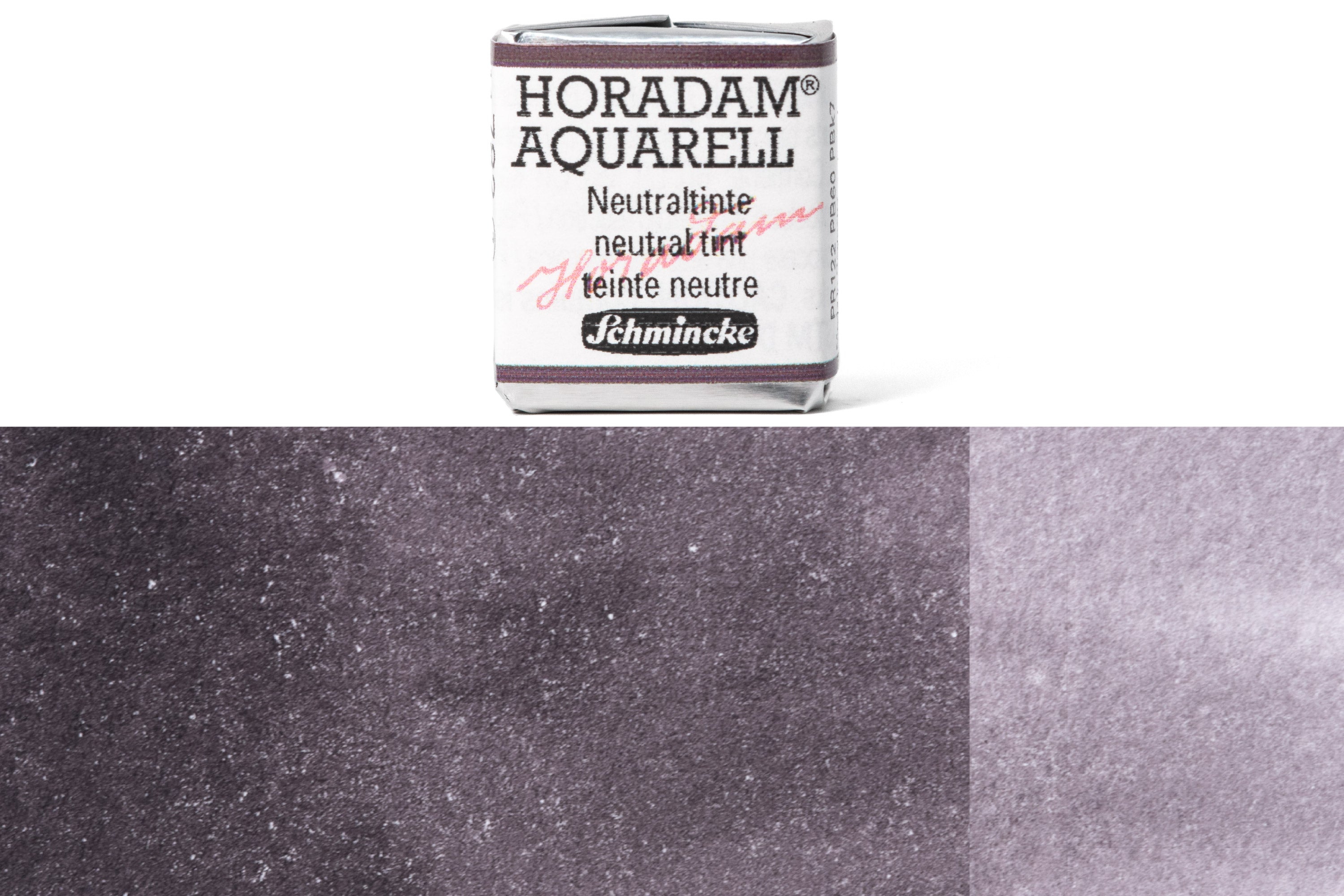 Schmincke - Horadam Watercolor Half Pan, #782 Neutral Tint - St. Louis Art Supply