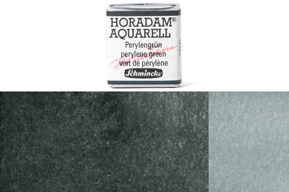 Schmincke - Horadam Watercolor Half Pan, #784 Perylene Green - St. Louis Art Supply