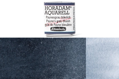 Schmincke - Horadam Watercolor Half Pan, #787 Payne's Grey Bluish - St. Louis Art Supply