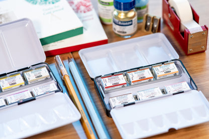 Schmincke - Horadam Watercolor Full Pan, #366 Perylene Maroon - St. Louis Art Supply