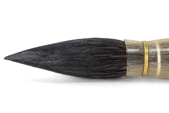 Isabey Vintage Siberian Blue Squirrel Brush, Quill Mop, 2