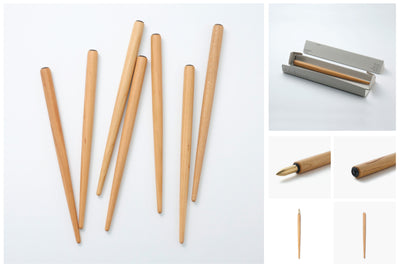 Kakimori - Sakura Wood Pen Holder - St. Louis Art Supply