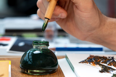 Kakimori - Sakura Wood Pen Holder - St. Louis Art Supply