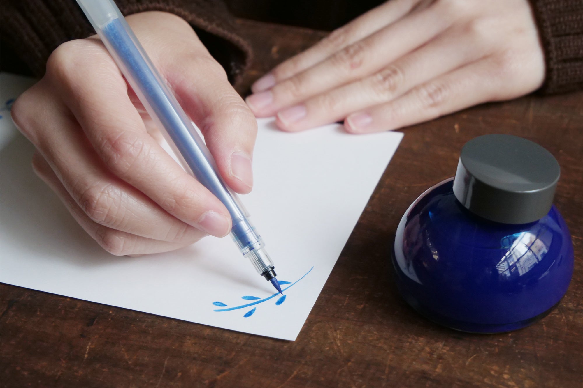 Kakimori - Color Liner Kit, Brush Tip - St. Louis Art Supply