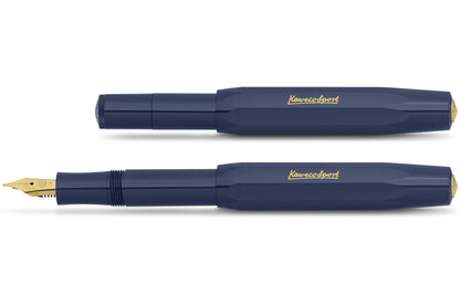 Kaweco - Classic Sport Fountain Pen, Navy Blue - St. Louis Art Supply
