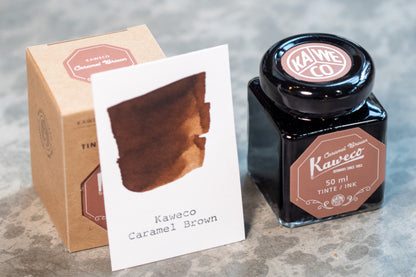 Kaweco - Caramel Brown Ink, 50 mL - St. Louis Art Supply